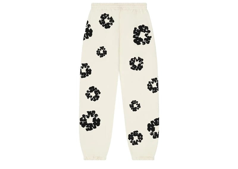 Denim Tears Cotton Wreath Sweatpants Oatmeal