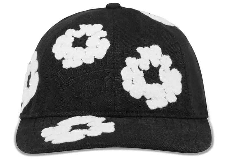 Denim Tears Denim Cotton Wreath Cap Black