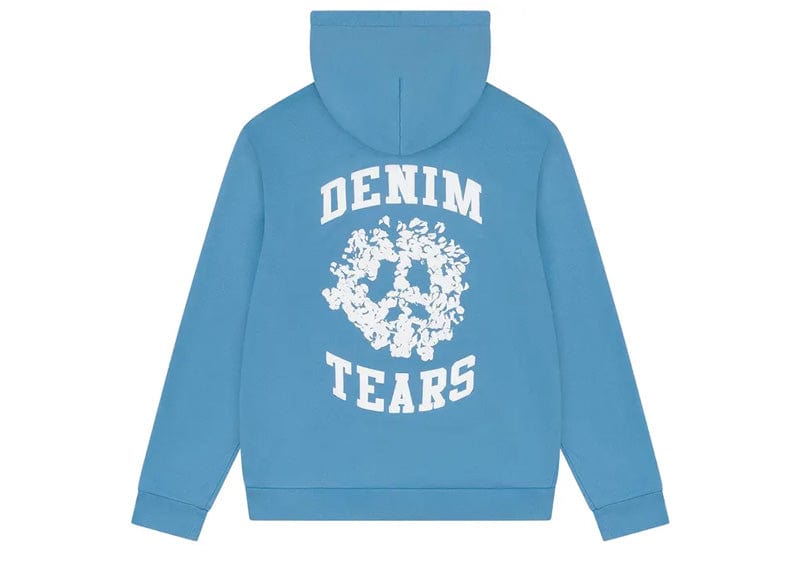 Denim Tears Denim University Zip Hoodie Light Blue