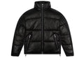 Denim Tears Embossed Leather Wreath Puffer Black