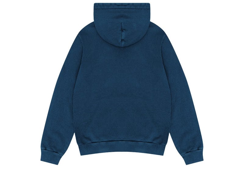 Denim Tears Embroidered Floral Hoodie Navy