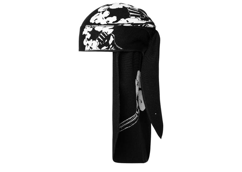Denim Tears Hardies Tears Durag Black