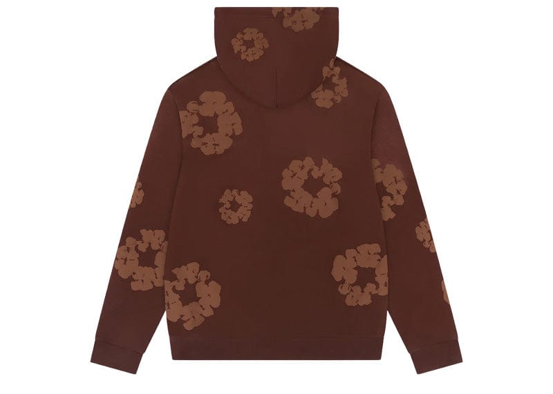 Denim Tears Mono Cotton Wreath Hoodie Brown