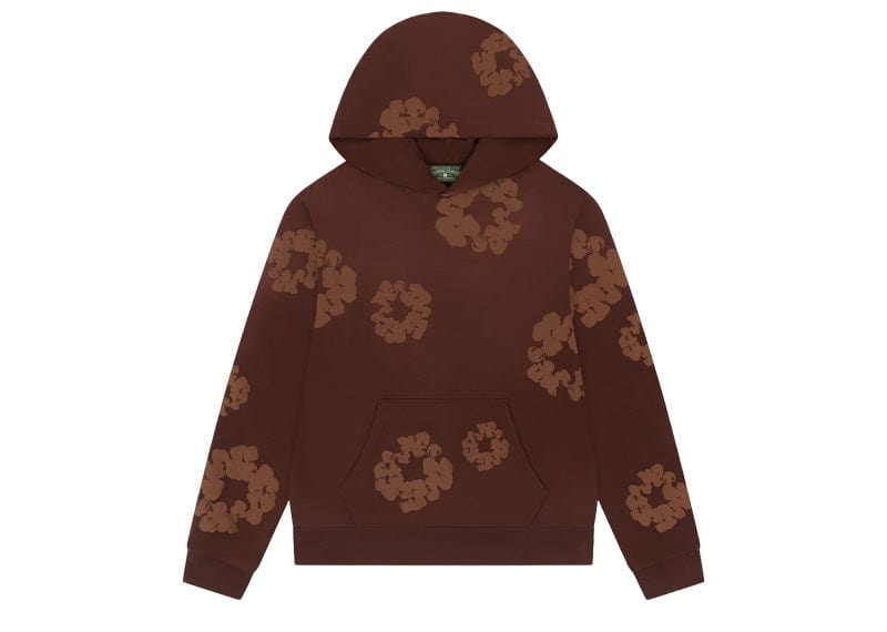 Denim Tears Mono Cotton Wreath Hoodie Brown