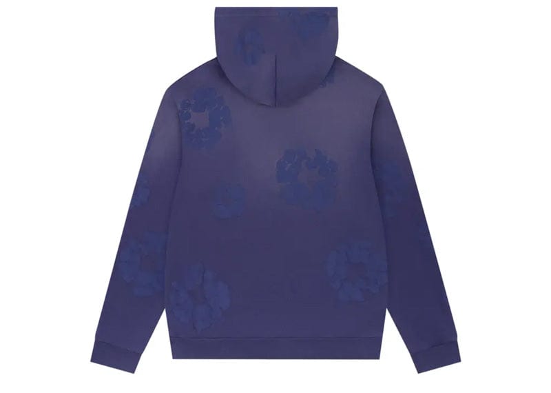Denim Tears Mono Cotton Wreath Hoodie Washed Blue