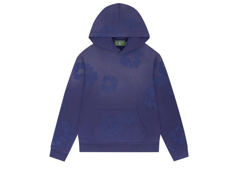 Denim Tears Mono Cotton Wreath Hoodie Washed Blue