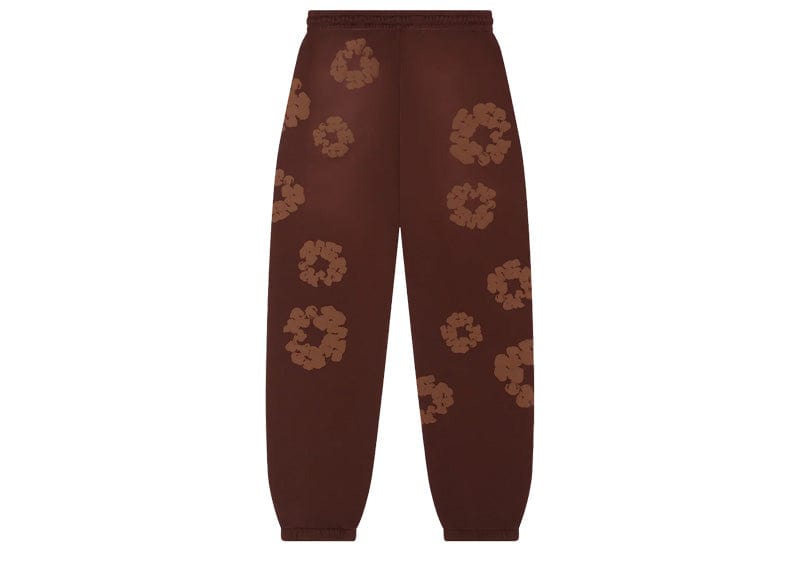 Denim Tears Mono Cotton Wreath Sweatpants Brown