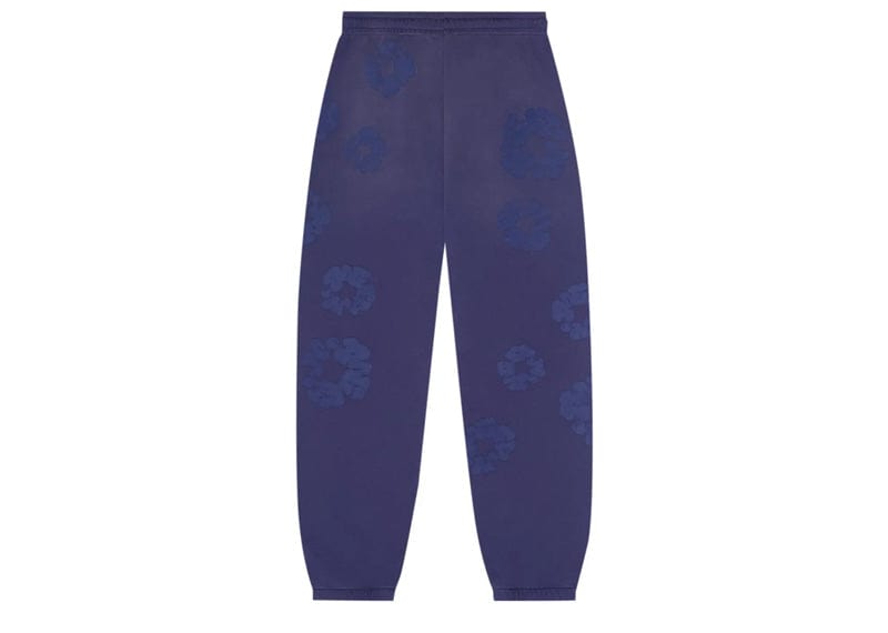 Denim Tears Mono Cotton Wreath Sweatpants Washed Blue