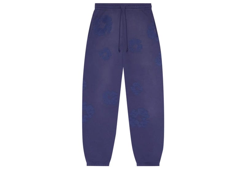 Denim Tears Mono Cotton Wreath Sweatpants Washed Blue