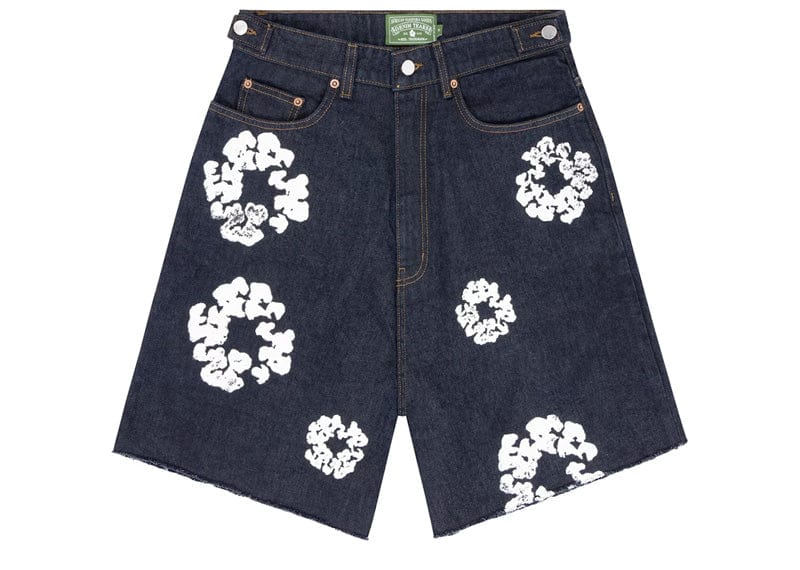 Denim Tears The Cotton Wreath Jean Short Selvedge