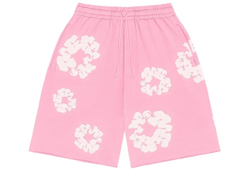 Denim Tears The Cotton Wreath Shorts Pink