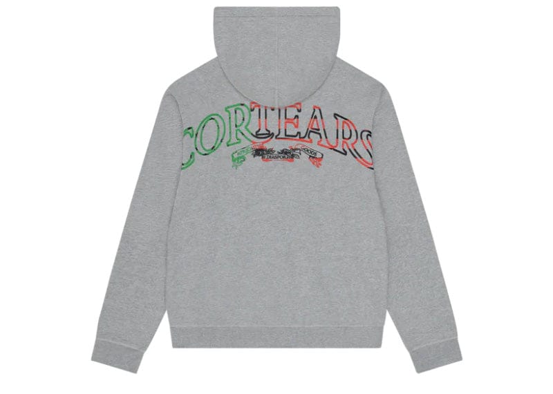 Denim Tears x Corteiz Royale Zip Hoodie Grey