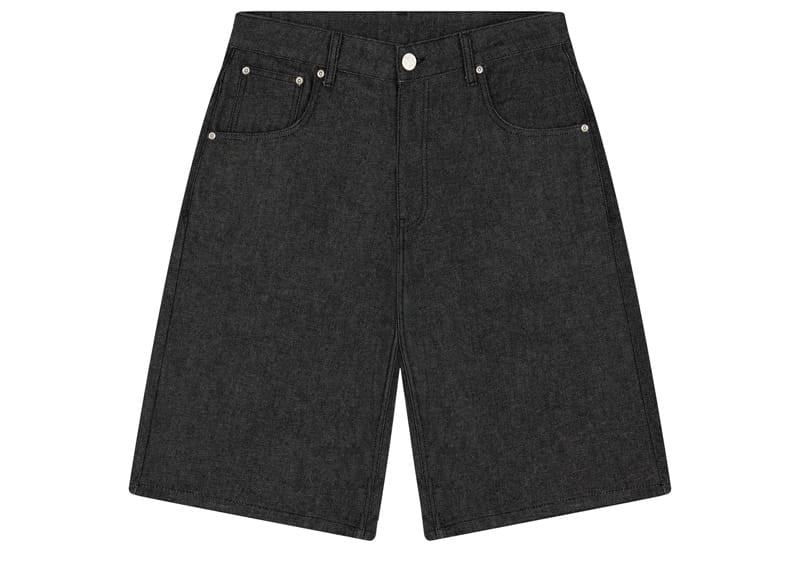 Derschutze Aziza 02 Denim Jorts Raw Black
