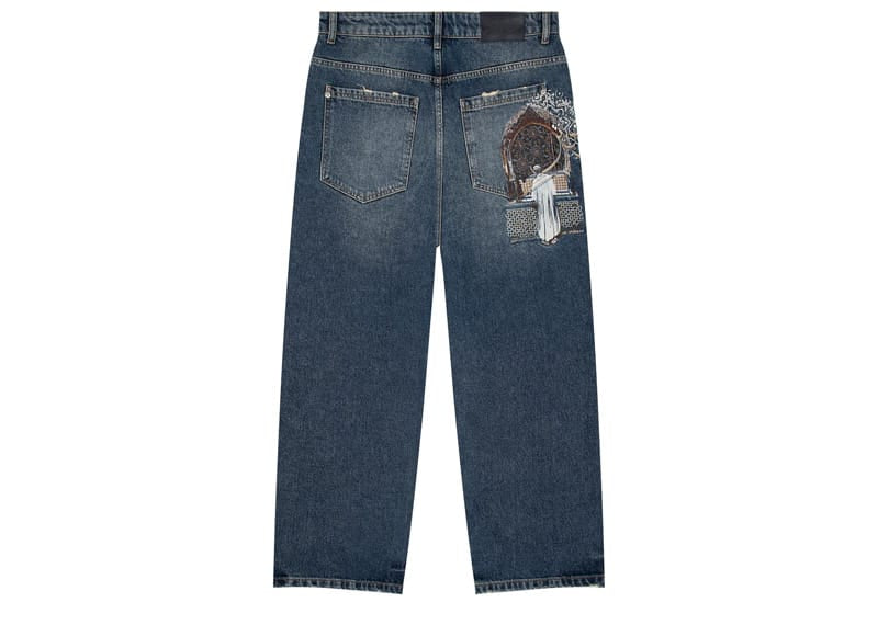 Derschutze Aziza Denim Jeans Dark Indigo