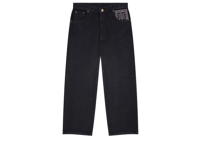 Derschutze Aziza Denim Jeans Red Tinted