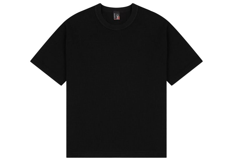 Derschutze Aziza Waffle Tee Black