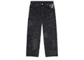 Derschutze Blossom V2 Patchwork Denim Jeans Black