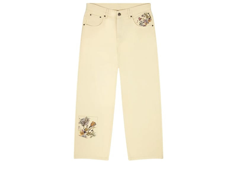 Derschutze Garden of Eden Denim Jeans Butter Yellow