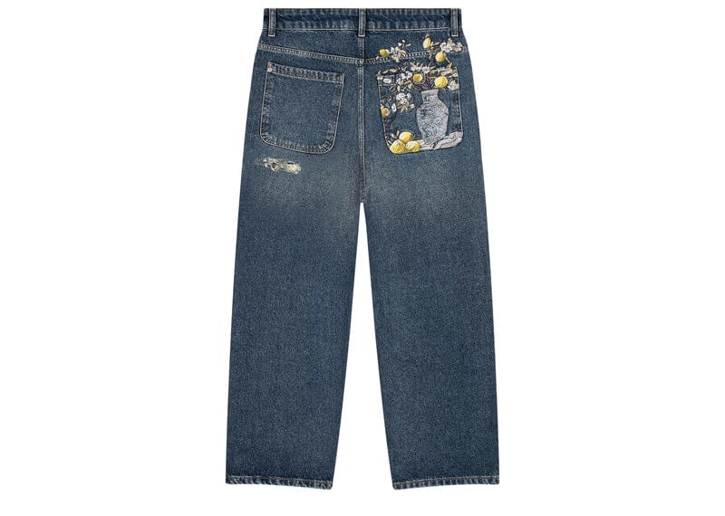 Derschutze Garden of Eden Denim Jeans Washed Indigo