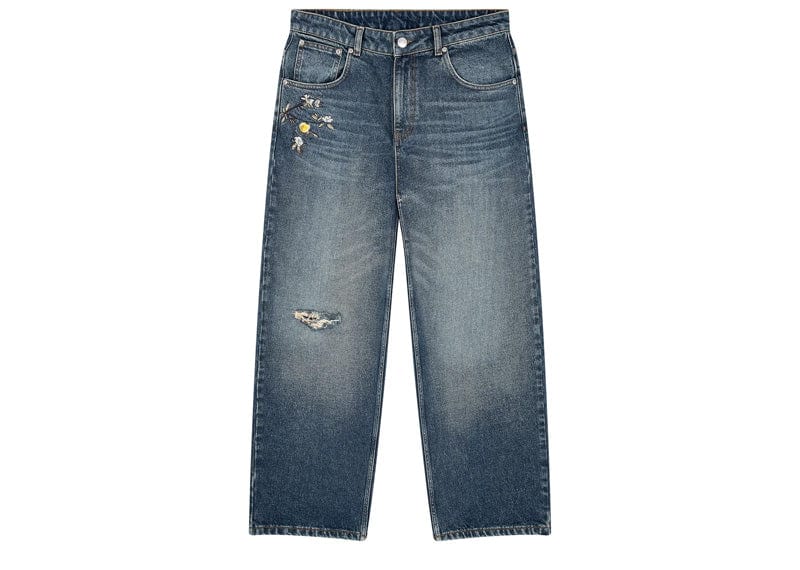 Derschutze Garden of Eden Denim Jeans Washed Indigo