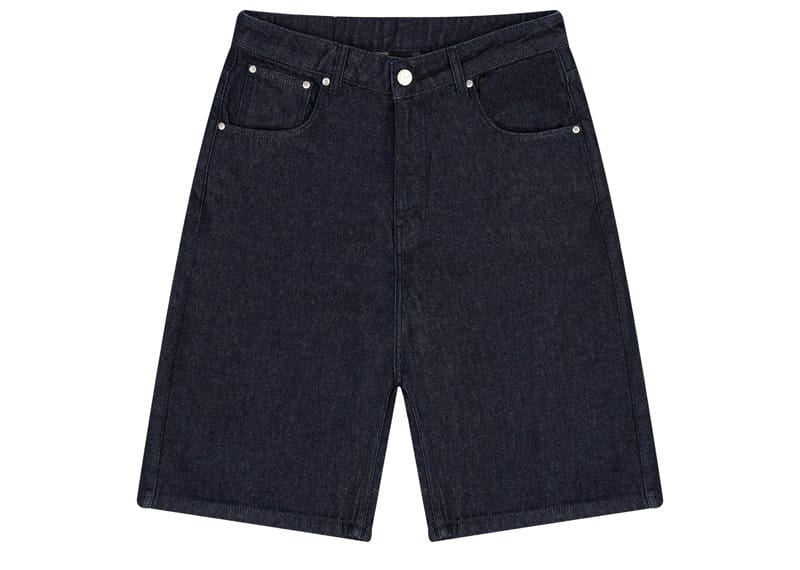 Derschutze Whales V2 Raw Denim Jorts Dark Indigo