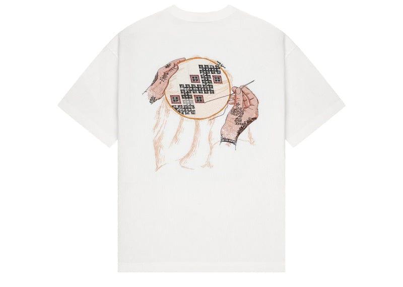 Derschutze Yasmin V4 Waffle Tee Off White