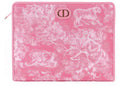 Dior 30 Montaigne Pink Toile de Jouy Pochette Clutch