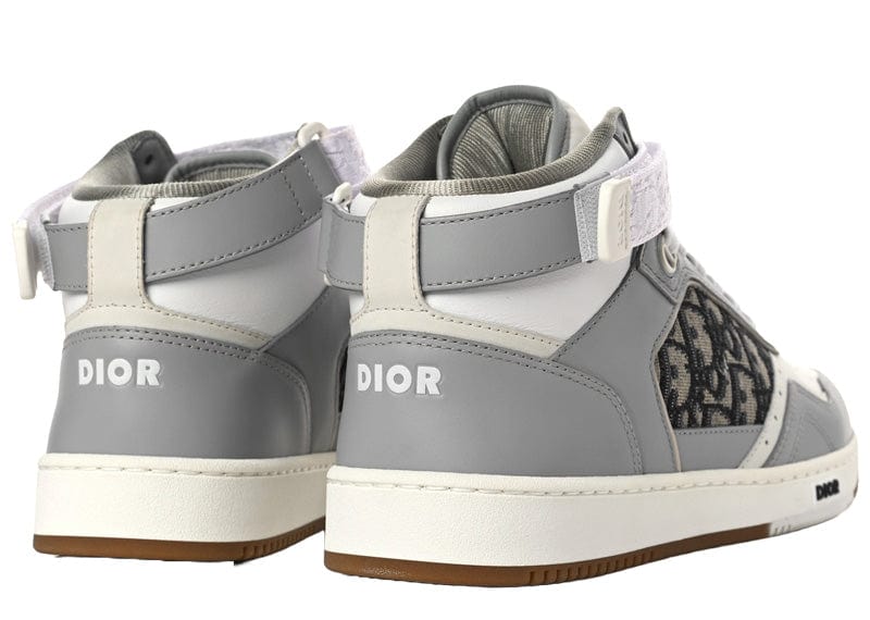 Dior B27 High Grey White Beige Black Dior Oblique Jacquard