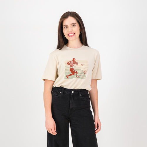 Doctor Khumalo 15 Regular Crew Tee-Ivory