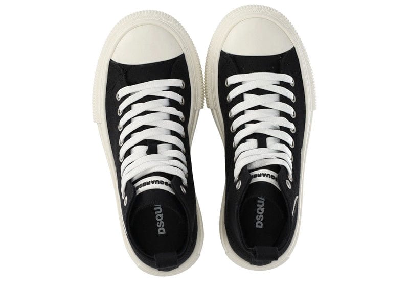 DSquare 2 High Top Platform Sneaker Black