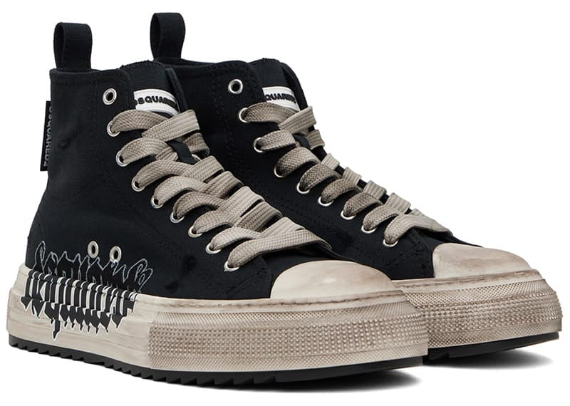 DSquared2 Berlin Distressed Black