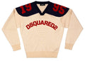 Dsquared2 Crewneck Pullover Cream/Navy