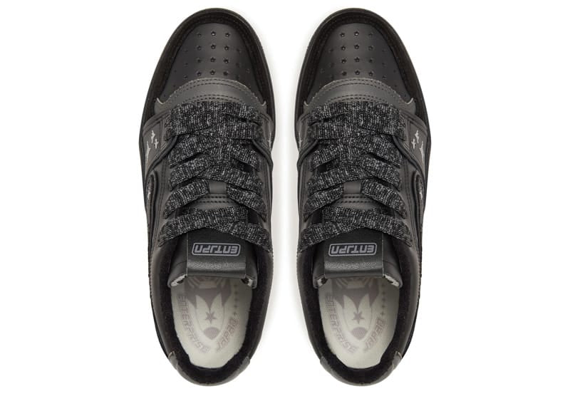 Enterprise Japan Egg Rocket Sneaker Suede/Leather Black