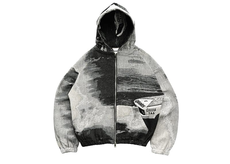 Episodes DRIFT Tapestry Zip-Up Hoodie Mono