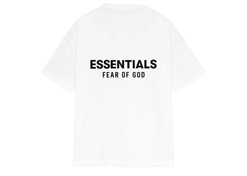 Fear of God Essentials Classic Short Sleeve Tee Bright White