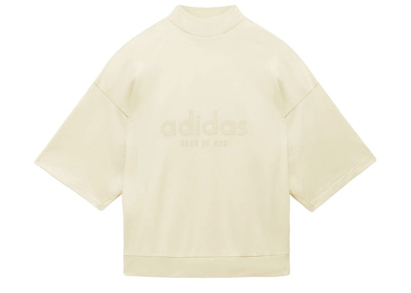 Fear of God Athletics Heavy Jersey 3/4 Mock Tee Pale Yellow