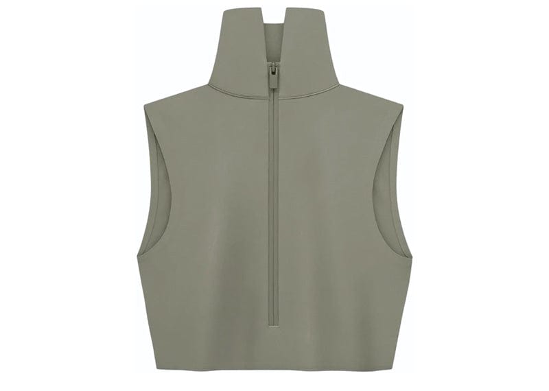 Fear of God Athletics Women's High Neck Crop Top Clay