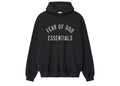 Fear of God Essentials 90's Fit Hoodie Vintage Black
