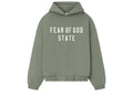 Fear of God Essentials 90's Fleece Hoodie Moss