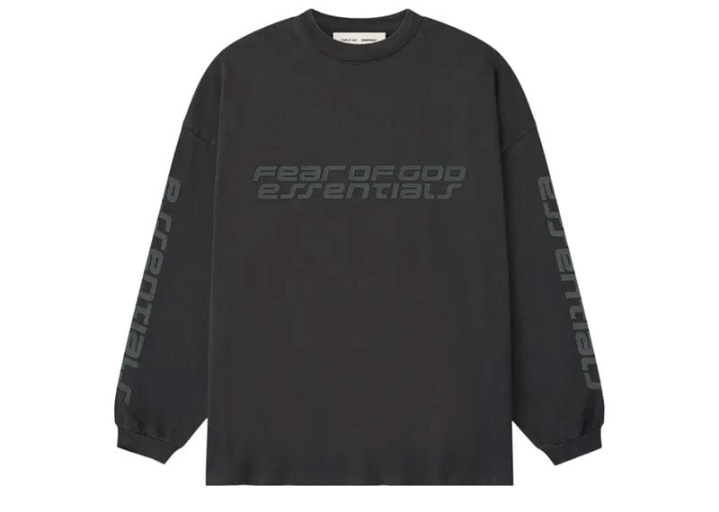 Fear of God Essentials 90's Long Sleeve Tee Vintage Black
