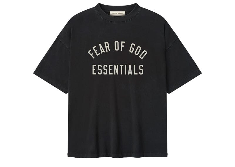Fear of God Essentials 90's Short Sleeve Tee Vintage Black