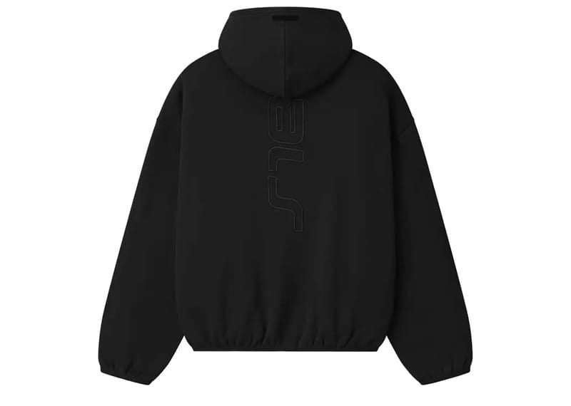 Fear Of God Essentials Active Trace Modern Fleece Hoodie Vintage Black