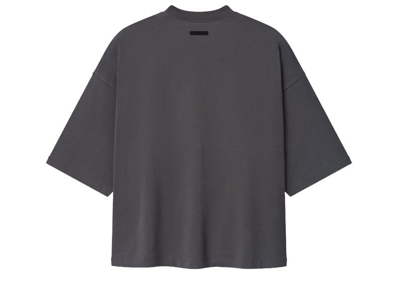 Fear Of God Essentials All Valley Iron Grey Merch Tee Boxy Fit