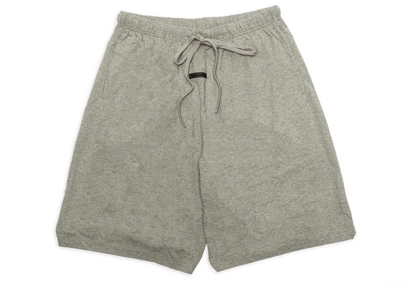 Fear Of God Essentials Basketball Jersey Shorts Concrete Heather