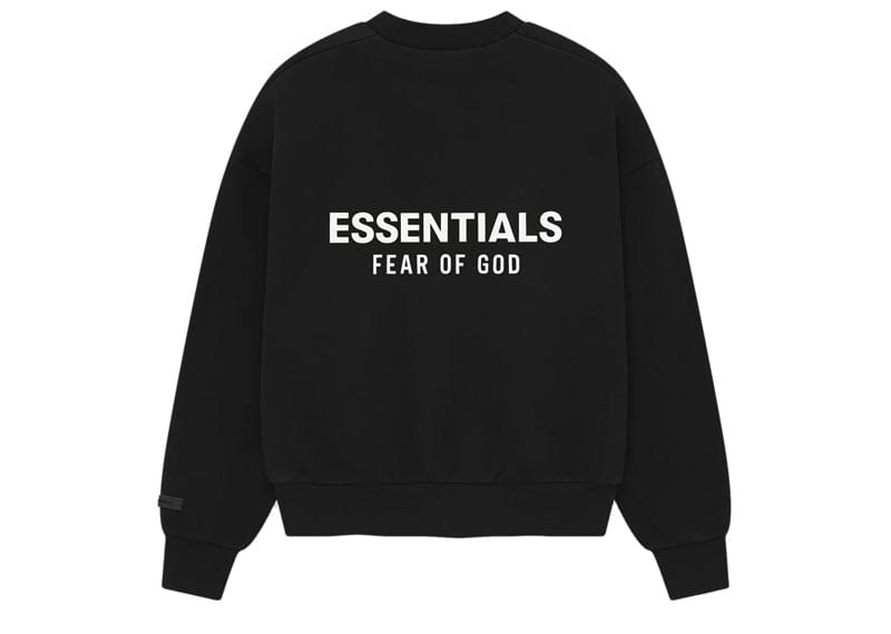 Fear of God Essentials Classic Crewneck Sweatshirt Black