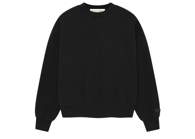 Fear of God Essentials Classic Crewneck Sweatshirt Black
