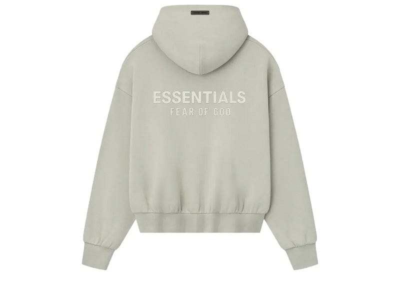 Fear of God Essentials Classic Fit Fleece Hoodie Abbey Stone