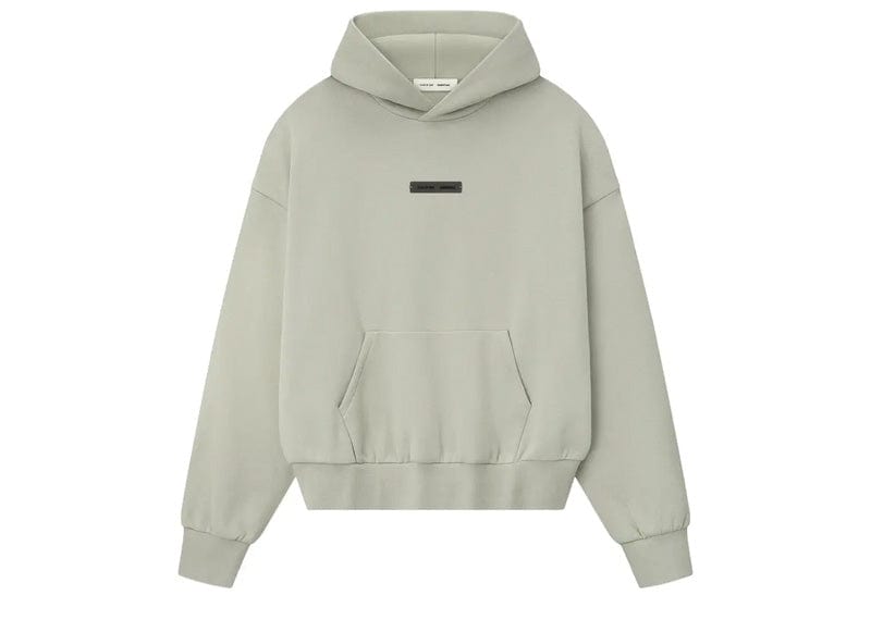 Fear of God Essentials Classic Fit Fleece Hoodie Abbey Stone