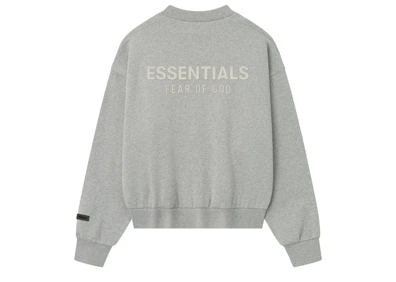 Fear of God Essentials Classic Fleece Crewneck Concrete Heather