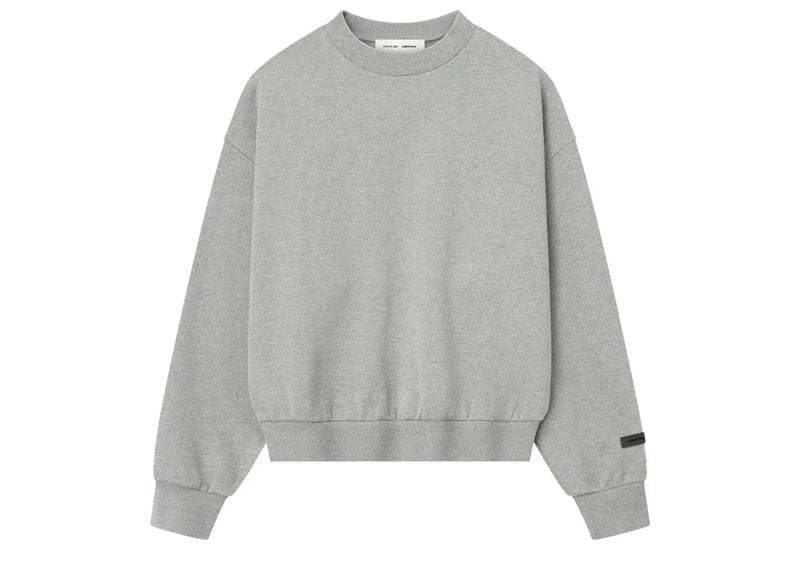 Fear of God Essentials Classic Fleece Crewneck Concrete Heather
